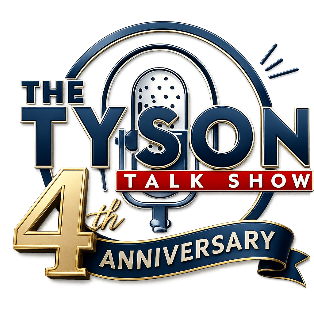 The Tyson Talk Show — 4th Anniversary logo